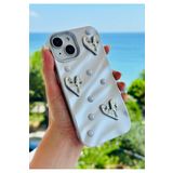 Go Aksesuar Iphone 13-14 ve 15 ile Uyumlu 3d Oyuncak Tasarımlı Esnek Silikon Kılıf