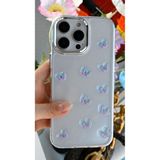 Go Aksesuar Iphone 16 Promax Uyumlu Mini Kelebek Oyuncak Tasarımlı Silikon Kılıf - iPhone 16 Pro Max