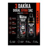 Go Black Siyah Şampuan Saç Siyahlaştırıcı 3 Dakikada Etkili Saç Sakal Şampuanı 400ml.