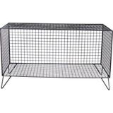 Go Dekor Iskandinav Grid Tv Metal Tel Sehpa/80×35 - Siyah