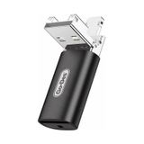 Go Des Gd-ct190 Tf Kart To Usb-a Ve Lightning 2in1 Otg Hafıza Kart Okuyucu Siyah