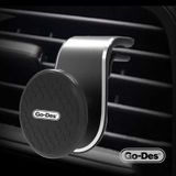 Go Des GD-HD676 L-Shaped Siyah Magnetik Araç Telefon Tutucu