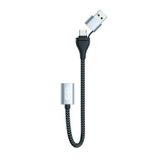 Go Des GD-UC316 Siyah 2 in 1 Type-C ve USB Arayüzlü OTG Kablo