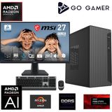 Go Gamer AE347D Amd Ryzen 7 8700G / 64GB Ddr5 / 2tb SSD / Amd Radeon Graphics / Msı 27" 100Hz. / Oem Ev Ofis Paket