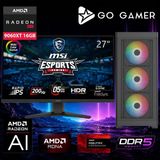 Go Gamer AE580D Amd Ryzen 7 9700X / 16GB Ddr5 / 512GB SSD / RX9060XT 16GB / 240MM Sıvı Soğutma / Msı 27" 200Hz. / Oem Gaming Paket