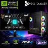 Go Gamer AE71DP Amd Ryzen 5 5600 / 16GB Ddr4 / 1tb SSD / RTX3050 6gb / Msı 24" 180Hz. / Oem Gaming Paket