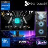 Go Gamer E484DF Intel Core I7 14700K / 32GB Ddr5 / 2tb SSD / Intel UHD Graphics / 240MM Sıvı Soğutma / Msı 27" 180Hz. / Oem Ev Ofis Paket