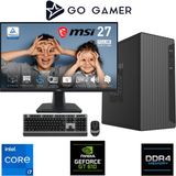 Go Gamer E526D Intel Core I7 14700F / 16GB Ddr4 / 512GB SSD / Nvidia GT610 / Msı 27" 100Hz. / Oem Ev Ofis Paket