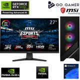 Go Gamer GA1385D AMD Ryzen 9 7900 / 64GB DDR5 6000Mhz / 2TB NVMe m.2 SSD / RTX5050 8GB / 240mm Sıvı Soğutma / MSI 27" 180Hz. / AMD Gaming Paket