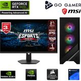 Go Gamer GA1632D AMD Ryzen 9 7950X / 128GB DDR5 6000Mhz / 2TB NVMe m.2 SSD / RTX 5070 12GB / 240mm Sıvı Soğutma / MSI 27" 180Hz. / AMD Gaming Paket