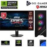Go Gamer GA2109D AMD Ryzen 9 9950X / 64GB DDR5 6000Mhz / 2TB NVMe m.2 SSD / RTX 5080 16GB / 240mm Sıvı Soğutma / MSI 27" 180Hz. / AMD Gaming Paket