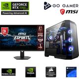 Go Gamer GA2148DP AMD Ryzen 9 9900X3D / 128GB DDR5 6000Mhz / 1TB NVMe m.2 SSD / RTX 5060 / 240mm Sıvı Soğutma / MSI 27" 180Hz. / AMD Gaming Paket