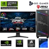 Go Gamer S1007DK Intel Core I7 14700KF / 32GB 6000MHZ Ddr5 / 2tb Nvme SSD 7300-7000MB-SN Gen4 / RTX5070TI 16 / 360MM Sıvı Soğutma / Msı 27" 200Hz / Windows 11 Pro Masaüstü Bilgisayar
