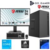 Go Gamer S107D Intel Core I3 12100F 16GB 1tb SSD RX550 Msı 24" / Windows 11 Pro Masaüstü Bilgisayar