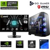Go Gamer S1093DP Intel Core I9 14900KF / 32GB 6000MHZ Ddr5 Ram / 2tb Nvme SSD 6000-5000MB-SN Gen4 / RTX5070TI 16GB / 360MM Sıvı Soğutma / Msı 27" 2k 180Hz / Windows 11 Pro Masaüstü Bilgisayar