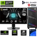 Go Gamer S1118DK Intel Core I9 14900KF / 128GB 6000MHZ Ddr5 Ram / 2tb Nvme SSD 7300-7000MB-SN Gen4 / RTX5090 32GB / 360MM Sıvı Soğutma / Msı 27" 2k 180Hz / Windows 11 Pro Masaüstü Bilgisayar