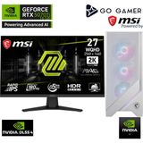 Go Gamer W123D Intel Core I7 14700KF / 32GB Ddr5 6000MHZ / 1tb Nvme M.2 SSD / RTX5070TI 16GB / 240MM Sıvı Soğutma / Msı 27" 2k 180Hz. / Beyaz Kasa Gaming Paket