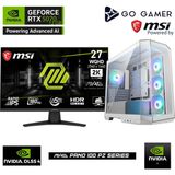 Go Gamer W232DP Intel Core Ultra 9 285K / 32GB Ddr5 6000MHZ / 1tb Nvme M.2 SSD / RTX5070 12GB / 360MM Sıvı Soğutma / Wifi 7 & Bt 5.4 / Msı 27" 2k 180Hz. / Aı Ready Beyaz Kasa Gaming Paket