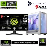 Go Gamer W247DX Intel Core Ultra 9 285K / 32GB Ddr5 6000MHZ / 1tb Nvme M.2 SSD / RTX5090 32GB / 360MM Sıvı Soğutma / Wifi 7 & Bt 5.4 / Msı 27" 2k 180Hz. / Aı Ready Beyaz Kasa Gaming Paket