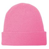GO HEAVY Long Beanie Unisex Kış Beresi Örgü Bere, gül, Tek Beden