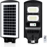 Go İthalat 200W - 6500K Solar - Güneş Enerjili Sokak Lambası - Armatür Sensörlü Bahçe-Balkon-Sokak ARS-348965 (5477) - Siyah