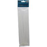 Go İthalat 25PCS Beyaz 3.6X250MM Plastik Cırt Kelepçe (5468)