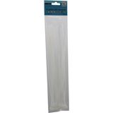 Go İthalat 25PCS Beyaz 3.6X300MM Plastik Cırt Kelepçe (5440)