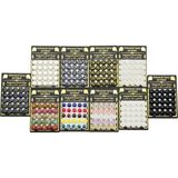 Go İthalat 25PCS Takım Mıknatıslı Eşarp Şal Klipsi 1 Kart (5582) - 25 Adet