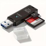 Go İthalat 2in1 Usb 3.0 Micro Sd Hafıza Kartı - Tf Kart Okuyucu Hub Adaptör Veri Aktarıcı (50001)