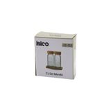 Go İthalat 2PCS BAMBU KAPAKLI CAM TUZLUK - BİBERLİK - BAHARATLIK 120ML (5314)
