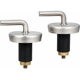 Go İthalat 2pcs Üstten Sıkmalı Metal Klozet Kapak Menteşesi Vidası (5250)