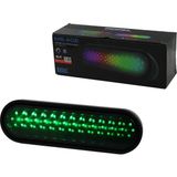 Go İthalat 2x2 Inç Bluetooth Wireless Rgb Işıklı Hoparlör Speaker Typc-E To USB Şarjlı 5W (784)