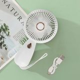 Go İthalat 3 Kademeli Çanta Tipi El Fanı – Taşınabilir Mini Serinletici Silikon Askılı Fan ZB103 (5615) - Beyaz