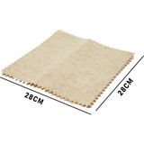 Go İthalat 3 Pcs 28x28 cm Yeşil Lif Kabak Bitiki Üretimi Saf Doğal Temizlik Bezi