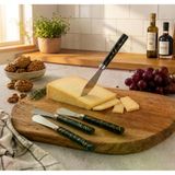 Go ithalat 5 PARÇA UZUN KAHVALTI BIÇAK - SİYAH MERMER DESEN SAPLI 16.5 cm (4745)