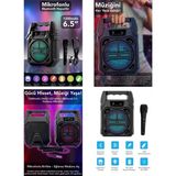 Go İthalat 6.5 Inc Bluetooth Wireless Mikrofonlu Hoparlör - Speaker USB Sarjlı Aux - Tf - USB PS-1283 (5468)