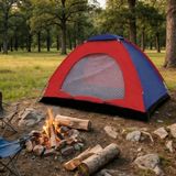 Go İthalat 6 Kişilik Manuel Kurulum Kamp Çadırı – Aile, Doğa, Piknik ve Outdoor Kamp Çadırı 220X250X150 cm (5224)