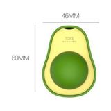 Go İthalat Avokado Model Yapışkanlı Kedi Oyuncağı Yenilebilir Kedi Nanesi Otu (5668) - Katı