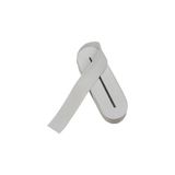Go İthalat Beyaz - 4cm Paça Lastik Yassı Geniş 10MT (5517) - Renkli