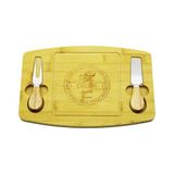Go İthalat BIÇAK SAĞ-SOL 19X29CM -1.5CM AHŞAP BAMBU KAHVALTI PEYNİR SUNUM TABAK 2PEYNİR BIÇAK=AHŞAP SAPLI (5477