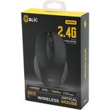 Go İthalat Blic-Bwm3 Siyah Kablosuz Mouse 2.4g 8-10M Distance Wireless - Kablosuz 1600DPI (5582)