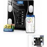 Go İthalat Bluetooth - Vücut Analizli Dijital Baskül Terazi Tartı 180KG/50G Yağ -Su -Kas Oran -Bmı (784)