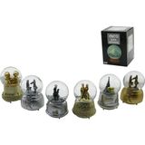 Go İthalat Büyük Boy - 10CM Pilli - Işıklı Müzikli Kar Küresi Cam Eskitme Insan Figürlü - Desen Mix Renkli Herhangi Bir Tanesi Gönderilir (3791)