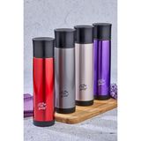 Go İthalat CKR-2021 0.5lt Trend Çelik Termos (5582) - Açık Kırmızı - 500 ml