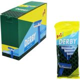 Go İthalat Derby Banyo - Body 5+1pcs x 12 Poşetli = 72 Adet Saplı Jilet (5224)