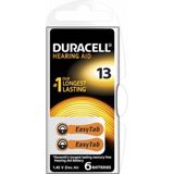 Go İthalat Duracell 13 Işitme Cihazı Kulak Pili 6 Parça Kutu (5250)