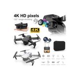 Go İthalat E88 Drone 4K Hd Çift Kameralı Drone App Kontrol Wifi Li Katlanabilir Quatcopter X3 Batarya (5273)