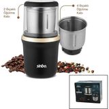 Go İthalat Elektrikli Gold Kahve - Baharat Öğütücü Makine 2pcs Çelik Öğütme Hazne=2 Bıçaklı - 4 Bıçaklı 100GR Hazne 200W SCM-2982 (784)