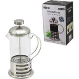 Go İthalat French Press Metal Kafes - Metal Kapak 350ML Cam Bitki Süzgeçi (5517) - Renkli