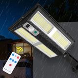 Go İthalat Hareket Sensörlü IP65 Güneş Enerjili LED Spot Kumandalı (5582) - 0 - Siyah